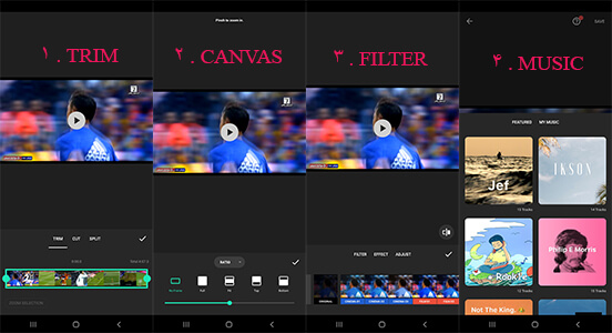 آموزش Inshot Video Editor