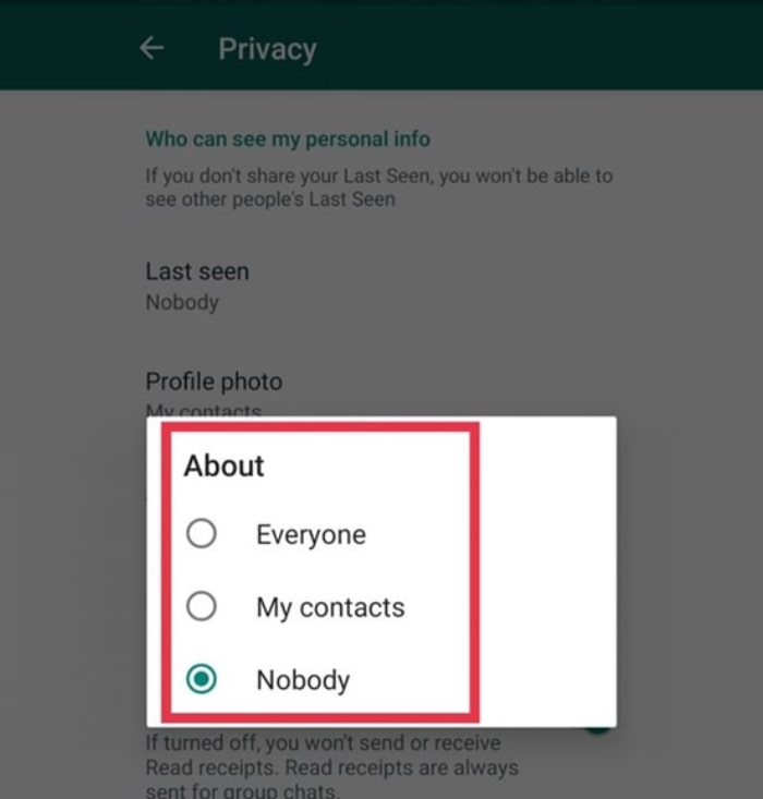 آموزش مخفی کردن اسم پروفایل در WhatsApp | کمک رایانه