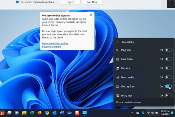 ویژگی زیرنویس زنده برای محتوا در ویندوز ۱۱ چیست؟ - خدمات کامپیوتری تلفنی